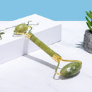 Massageador facial de rolinho de pedra de Jade