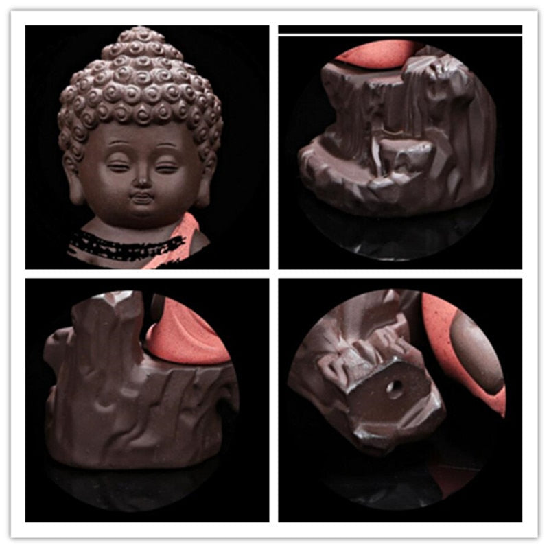 Incensário Cascata Buddha Zen